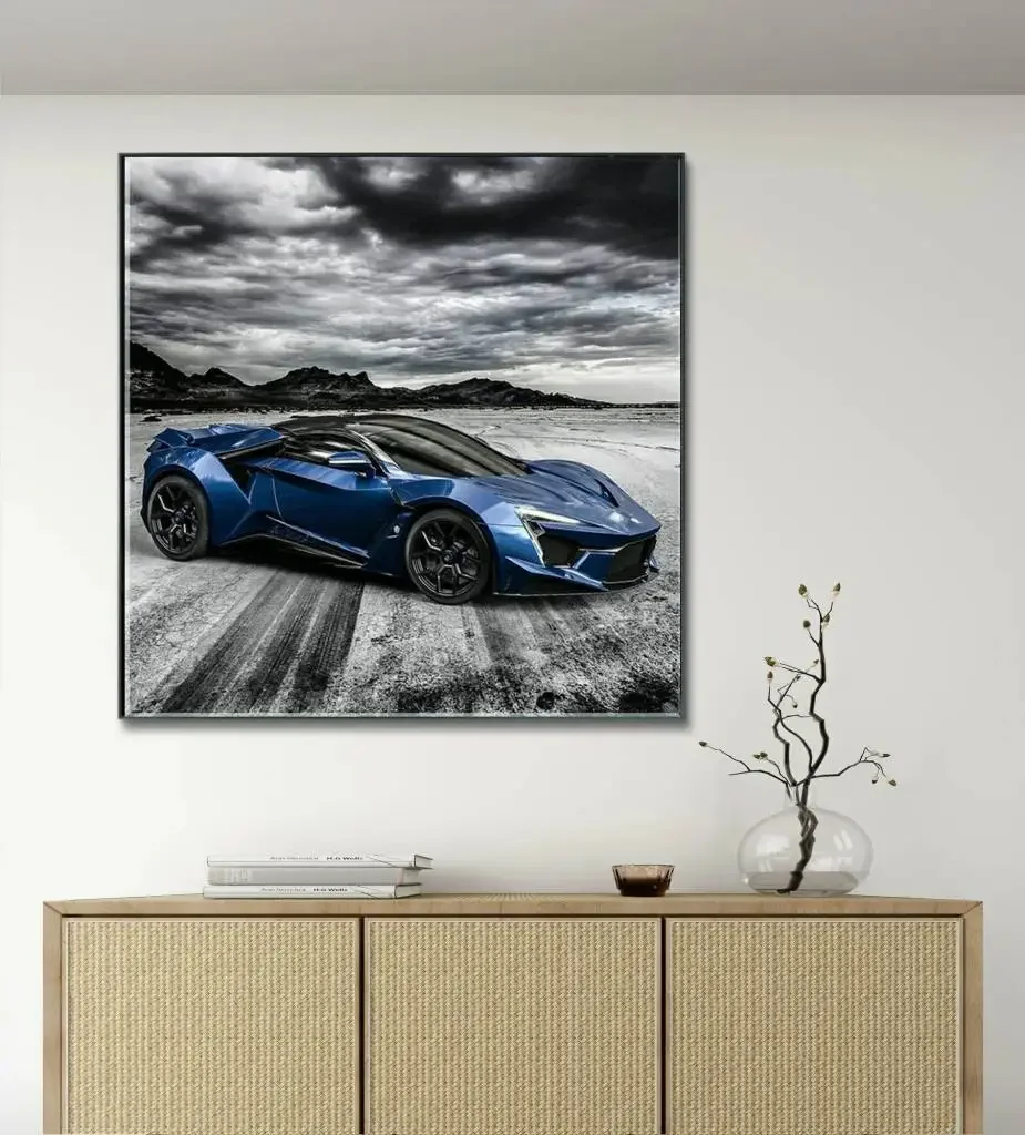 Auto da corsa paesaggio Stich Set artificiale croce arte mosaico punto pittura diamante 5d novità nuovo 2024 coppie di grandi dimensioni adulto