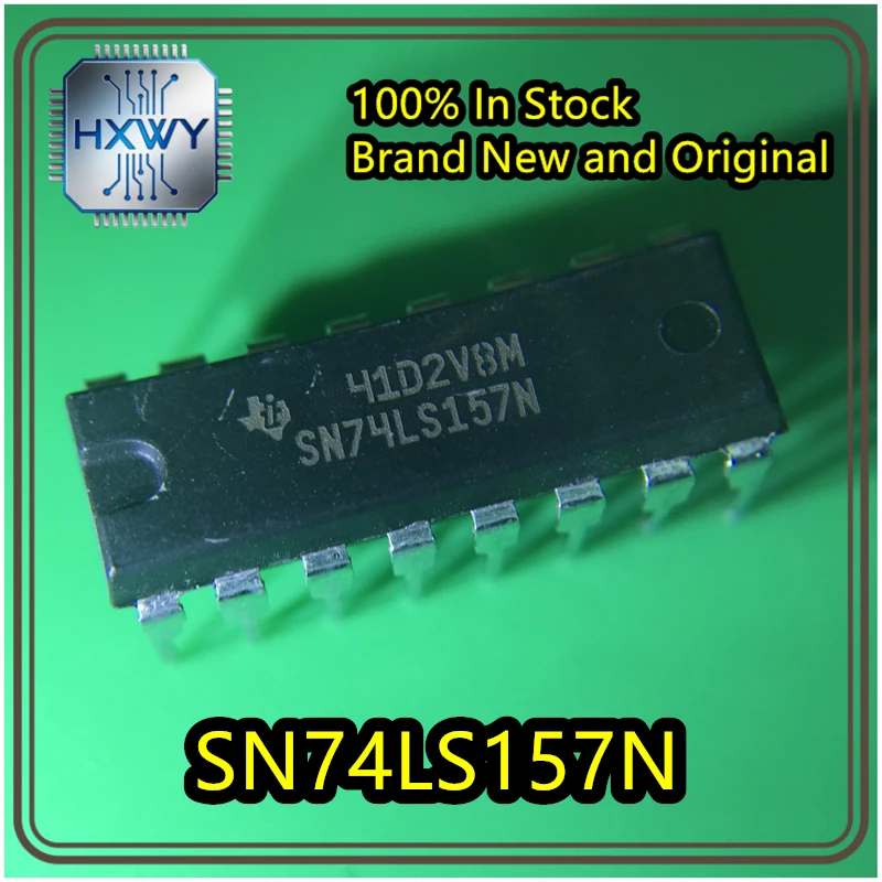(10/50 Pieces) SN74LS157N DIP16 Four-group 2-to-1 Data Selector, Brand New Original, In Stock, Electronic Device IC