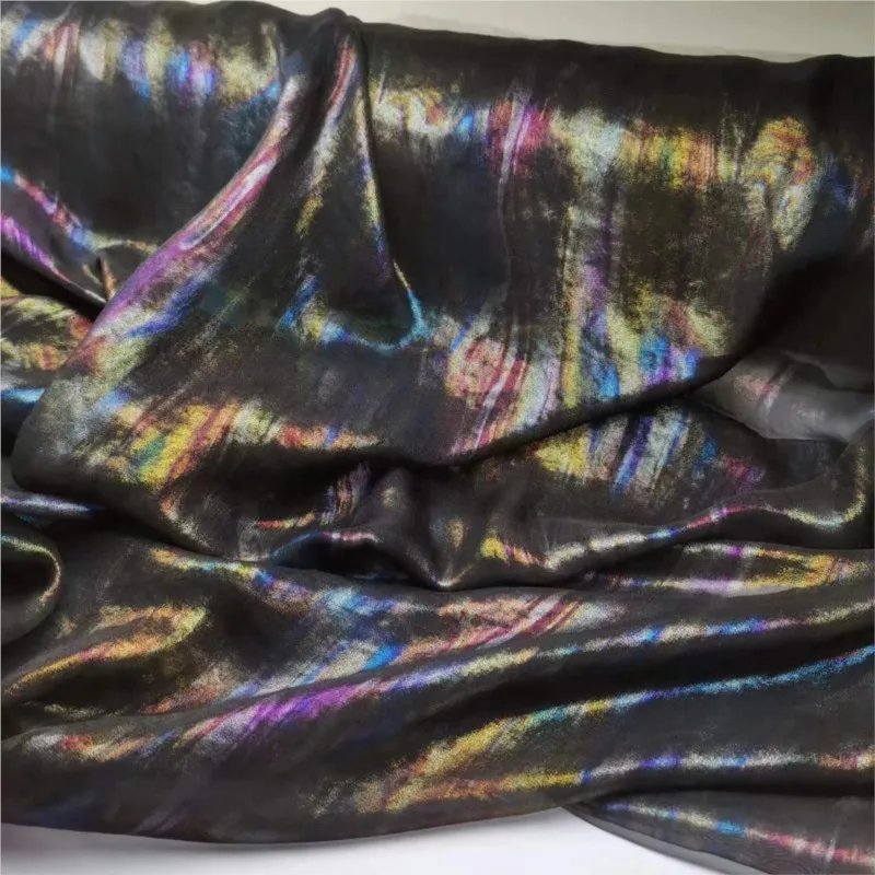 30d Hot Colorful Streamer Ancient Style Han Chinese Clothing Fabric Diy Handmade Polyester Fashion Silk Scarf Decoration Chiffon