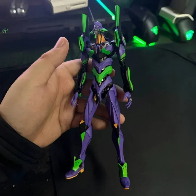 New Rg Evangelion Model Kit 1:144 Evangelion Figures Eva 01 Assembly Kit Suit Mecha Kits Toys Desktop Decoration Birthday Gifts