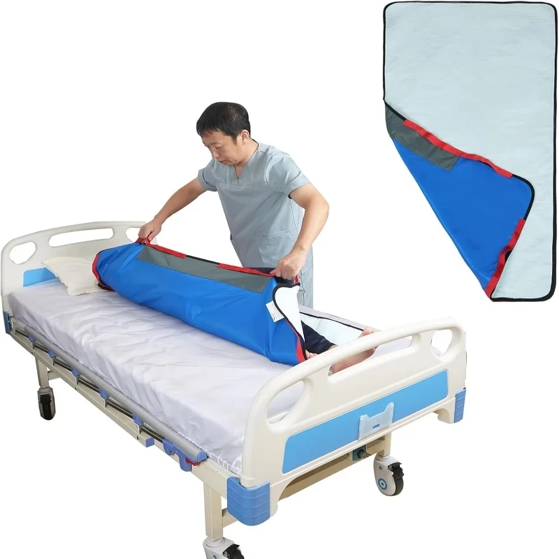 

Ehucon Многоразовая Абсорбирующая Скользящая Простыня для Перемещения с Ручками для Пациентов Пожилых Инвалидов Уход в Домах Престарелых Коврик для Мобильности