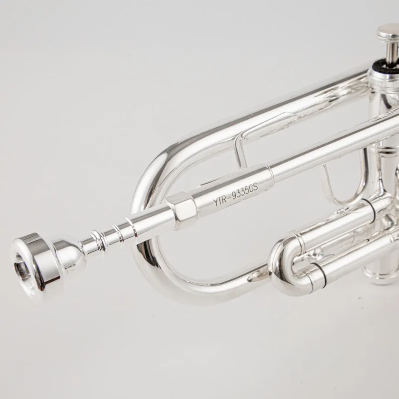 Made in Japan quality XENO9335 Trumpet B Flat Silver Plated Professional Trumpet Musical Instruments with Case Free Shipping