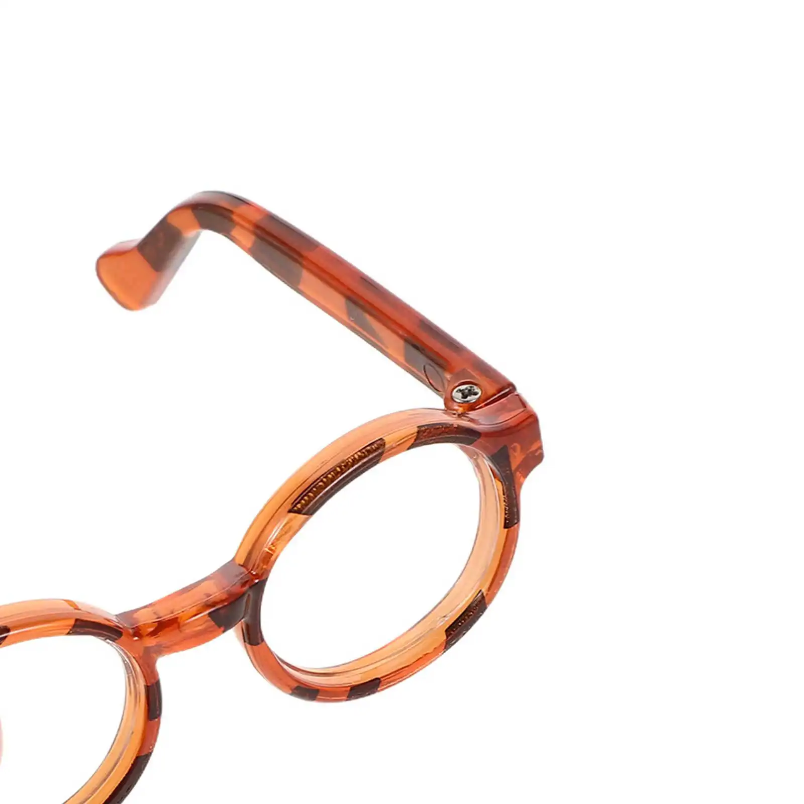 6Pcs Mini Eyeglass Accessories Lightweight Plastic Charming Design for Dress Up Crafts Cosplay Photography Creative Props