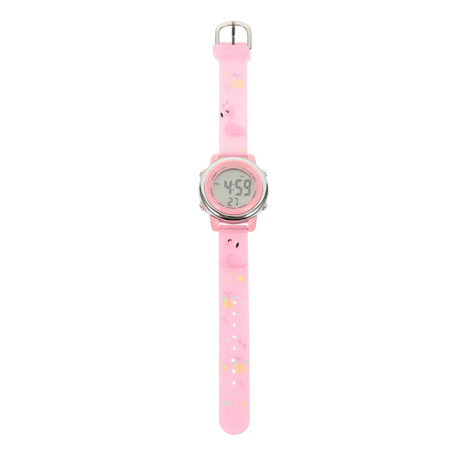 

Multi Functional Kids Watch Cartoon Pattern Digital Display Waterproof Light Weight Comfortable Fit Excellent for Children