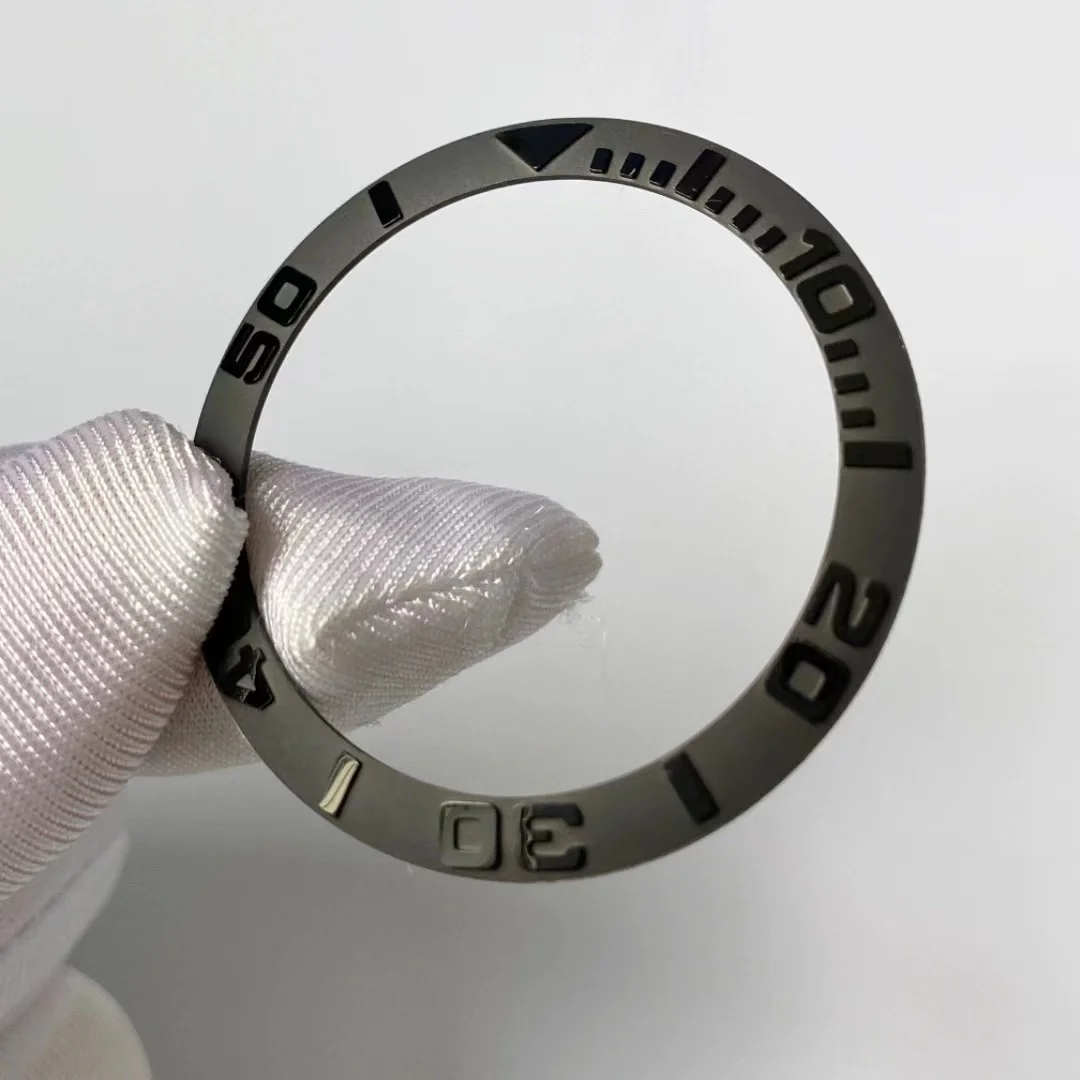 38 مللي متر خاتم ساعة سيراميك الإدراج ساعة للرجال ساعة حالة استبدال الملحقات مناسبة ل SUB 40 مللي متر ساعة حالة يخت معدل