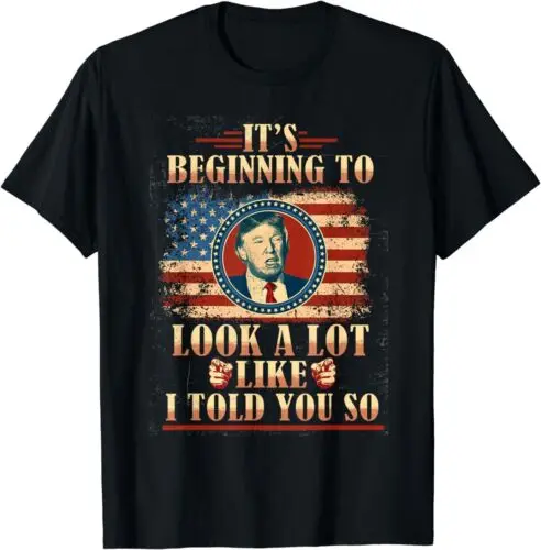 NEW It's Beginning To Look A Lot Like I Told You So Told You Gift T-Shirt S-3XL