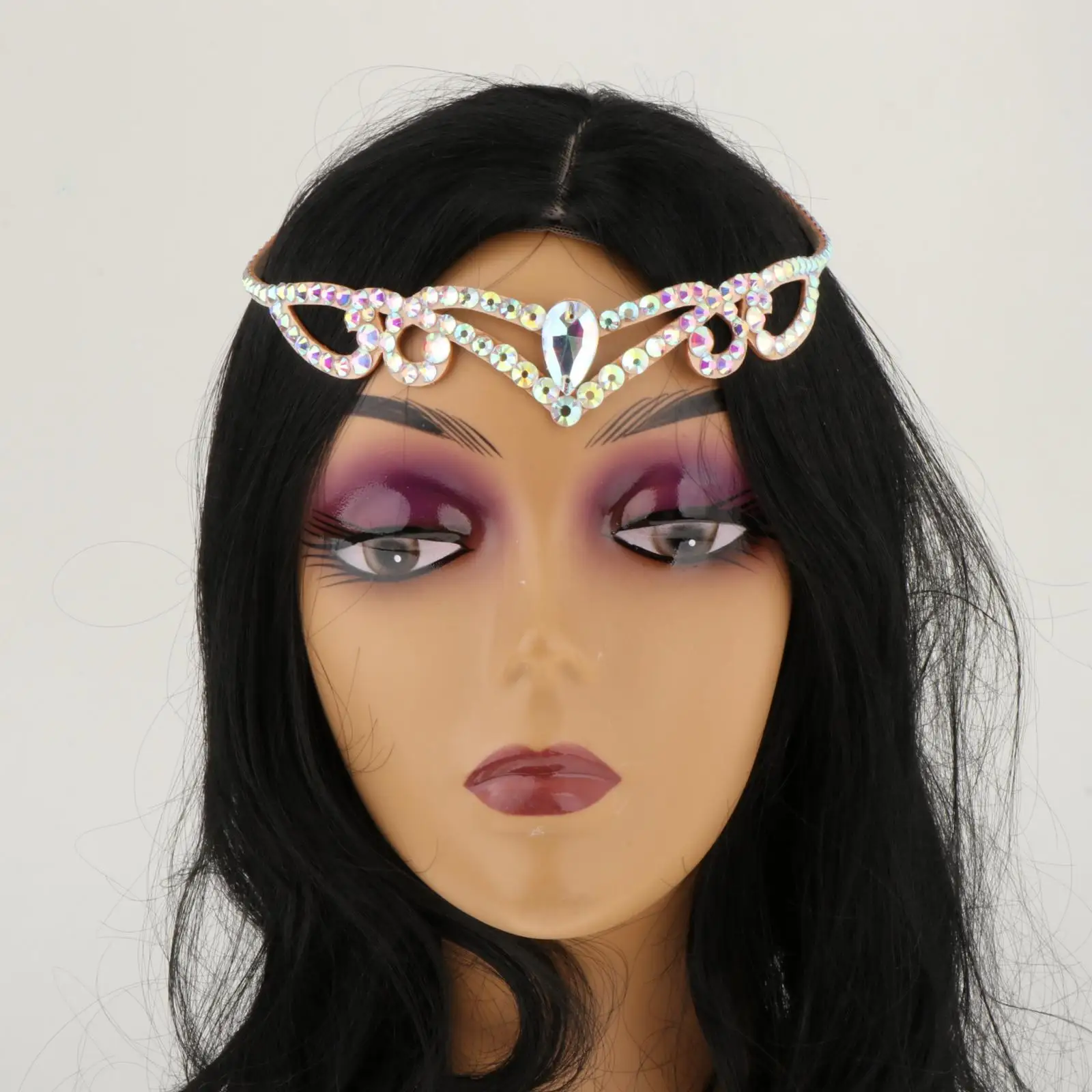 라인스톤 벨리댄스 헤드드레스 벨리댄스 무대용 액세서리