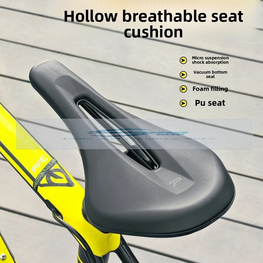 

PROMEND2024 bicycle saddle road bike commuter hollow breathable seat cushion mountain bike competition seat cushion