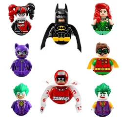 Palhaço Catwoman Robin Building Blocks, Hero Anime Bricks, Bonecas, Mini Action Toy Figures, Montar blocos, Presentes para crianças, PG8032