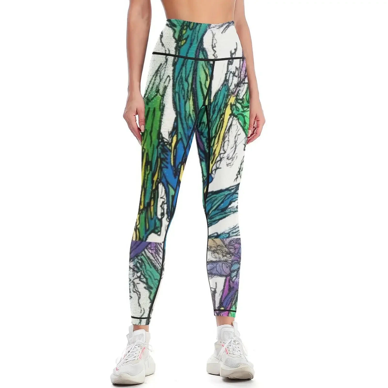 

Alien Flower Leggings sportswear woman gym 2025 sport legging sporty woman gym exercise clothing for Womens Leggings
