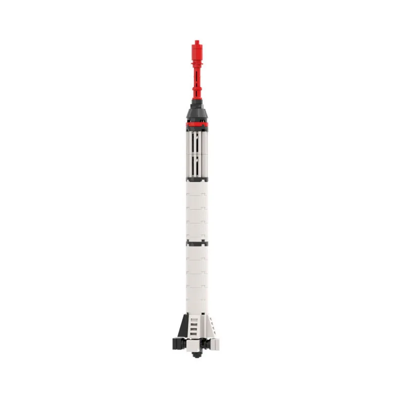 1298PCS Launchs Tower Mercury Redstone Rocket Site Building Block Set 1:110 Space Launcher Brick Education Toy Kids Adults Gift