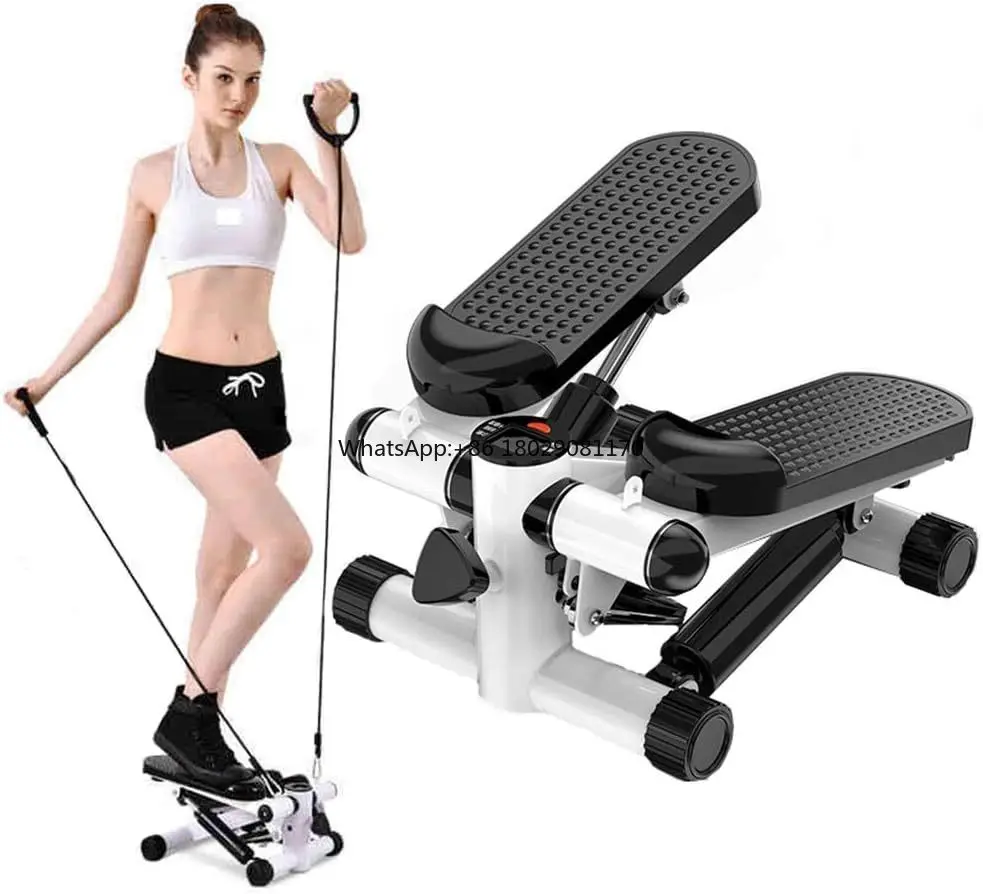 

Mini Stepper with Exercise Equipment for Home Workouts, Hydraulic Fitness Stair Stepper