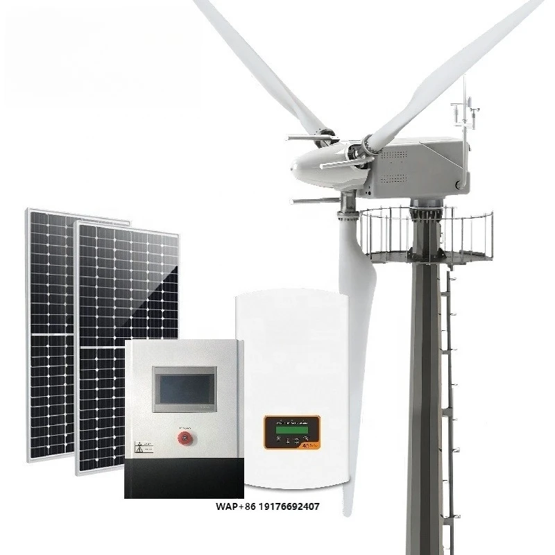 5kw 10kw Wind Turbine Power Solar Hybrid Power System 50kw Wind Mills Power Generator Hybrid System for Home Use