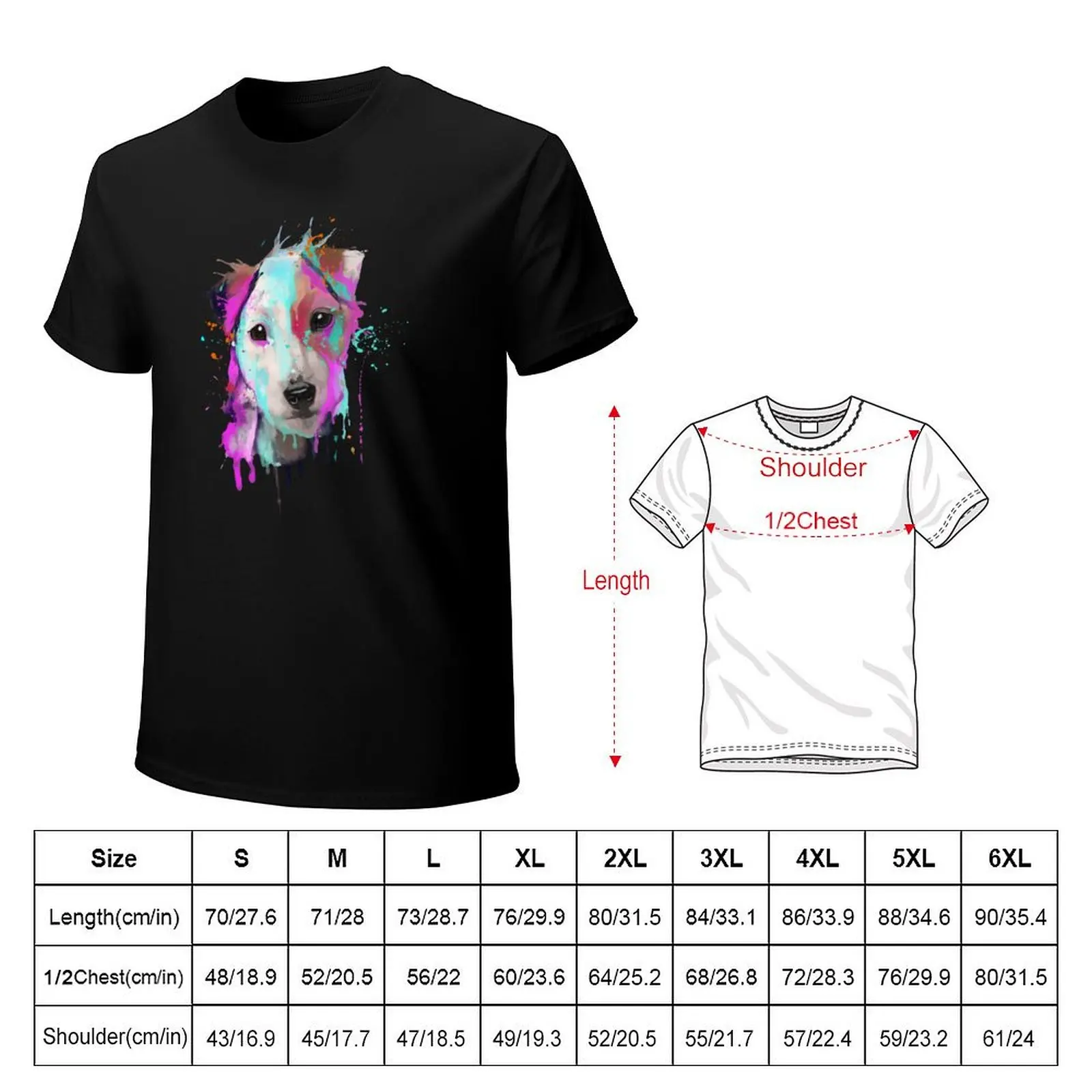 Parson Russell Terrier T-Shirt Modern Style Print T-Shirt