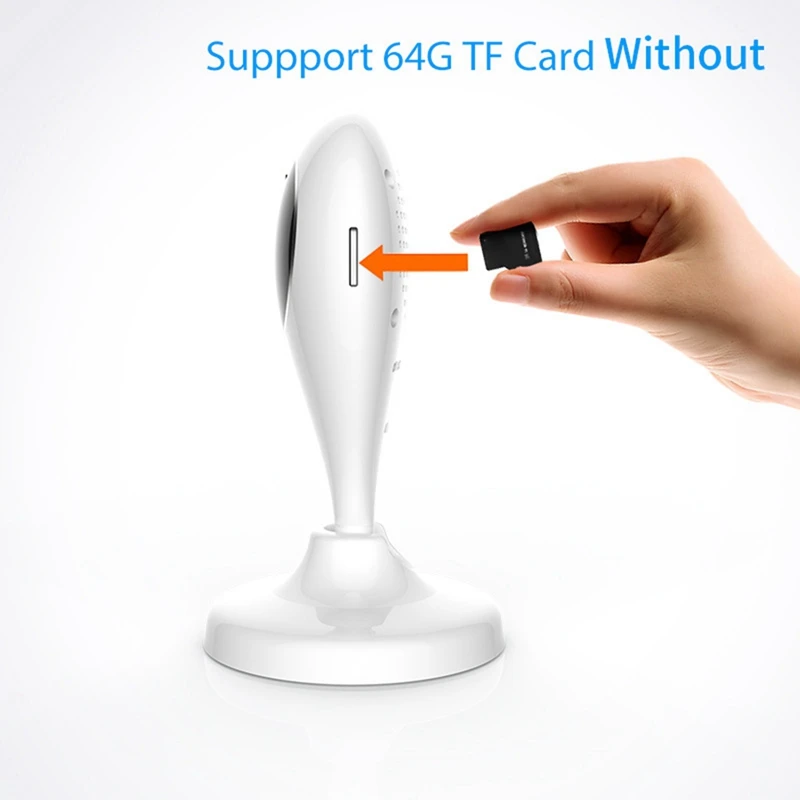 Tuya Wifi Indoor IP Camera 1MP Tuya Wireless Smart Indoor Mini Portable 720P Camera