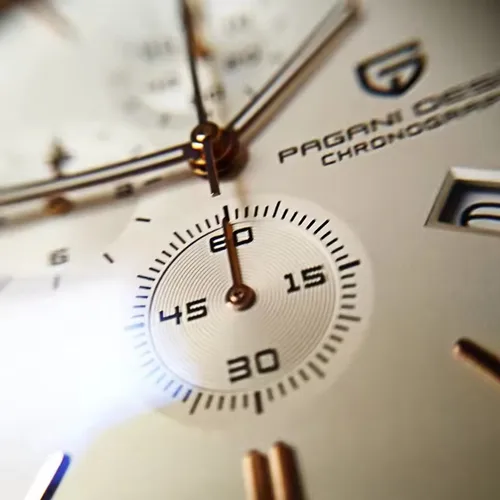 Imagen 2 del producto PAGANI DESIGN, nuevos relojes para hombre, reloj de negocios de cuarzo con zona horaria múltiple, relojes con fecha automática para hombre, reloj Movt japonés, cronógrafo para regalo para hombre