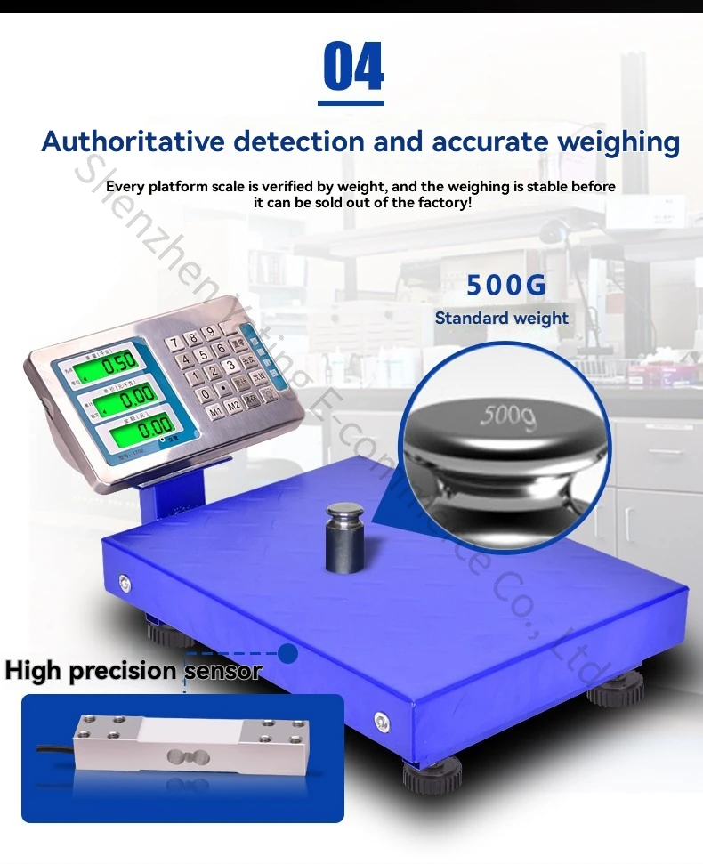 Portable Platform Scale Portable Parcel Pricing Scale, 100kg Electronic Scale, 150kg Electronic Scale