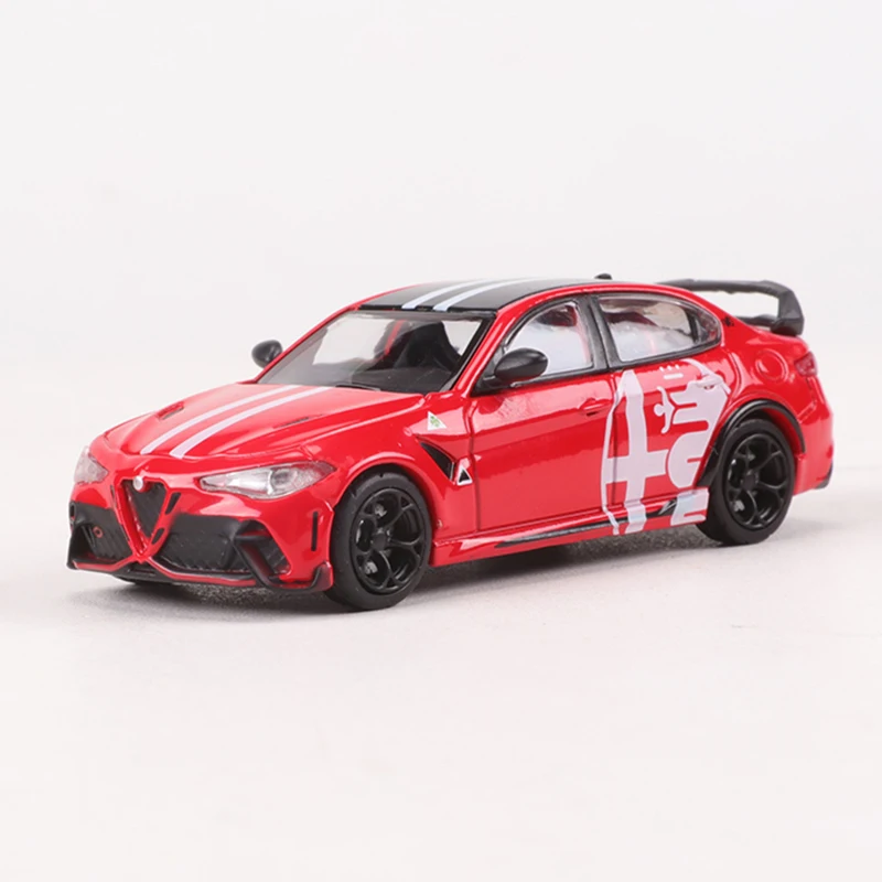 DCT 1:64 Alfa Romeo Giulia GTAm Alloy Model Car - AliExpress 26