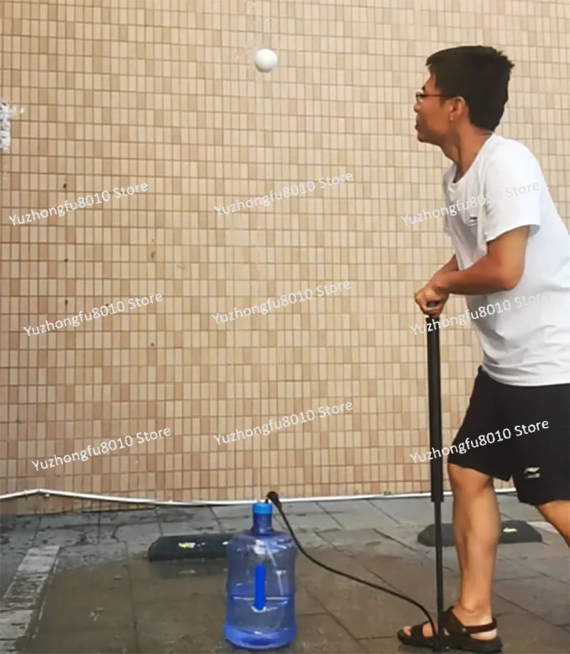 Manual pump, fountain Bernoulli effect, water column levitation ball, summer vacation, summer water spin ball
