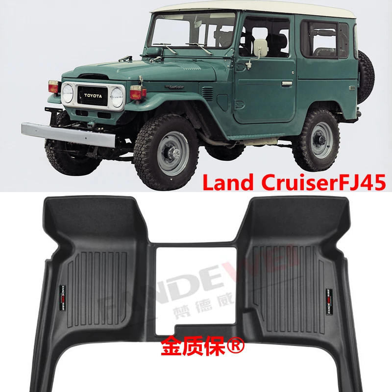 

Use for Toyota Land Cruiser FJ45 FJ40 car carpet FJ45 FJ40 car floor mat Full Set Fit For FJ45 FJ40 waterproof car floor mat