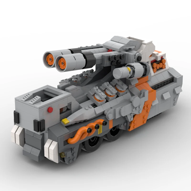

1195 шт. MOC MOG Alteisen держатель для ручек функциональная модель поезда от NIKKEes компактный декор стола модульные строительные блоки подарок