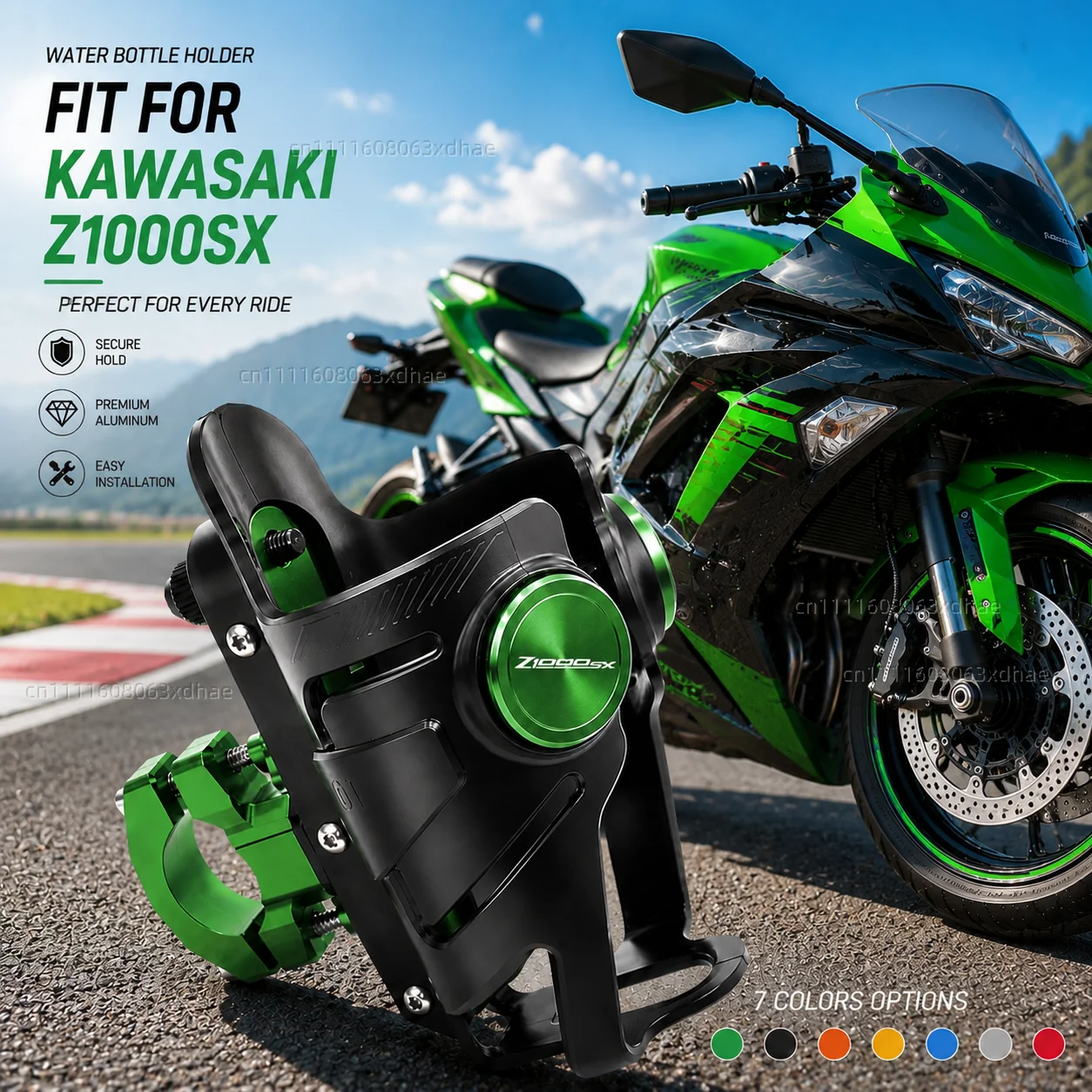 

Motorcycle Water Bottle Holder For Kawasaki Z 1000SX z1000 SX 2013-2023 Coffee Beverage Tea Cup Support Modification Accessories