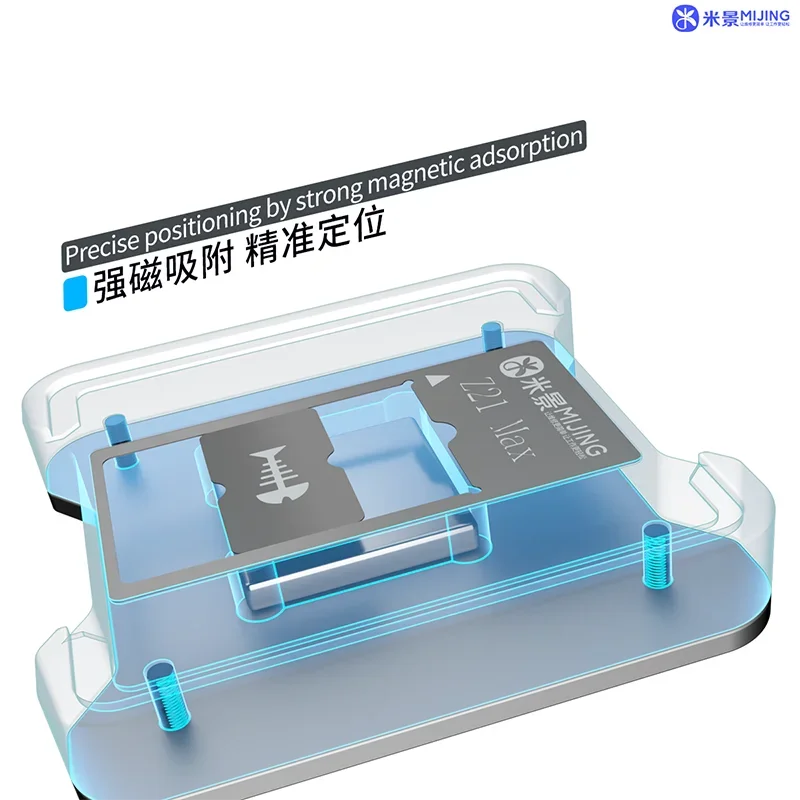 Mijing Z21Max Strong Magnetic Chip Soldering Station Is Suitable for Apple A8-A17 Android Repair BGA Chip Soldering Station Tool