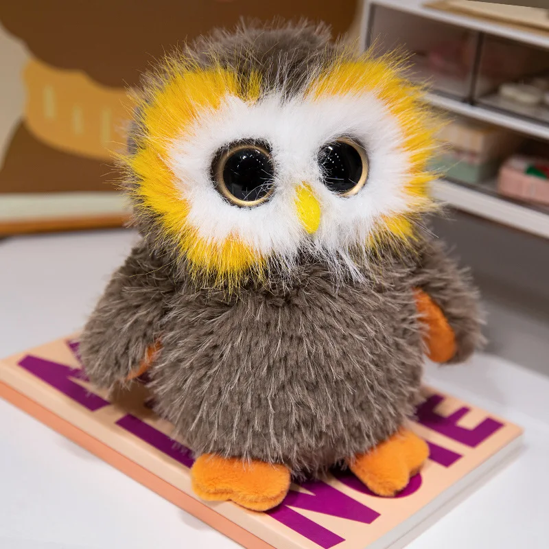 20-33cm simulation Funny Owl Kawaii Soft Stuffed Animal Soft Plush Toy The For You Boys And Girls Perfect Birthday Holiday Gift