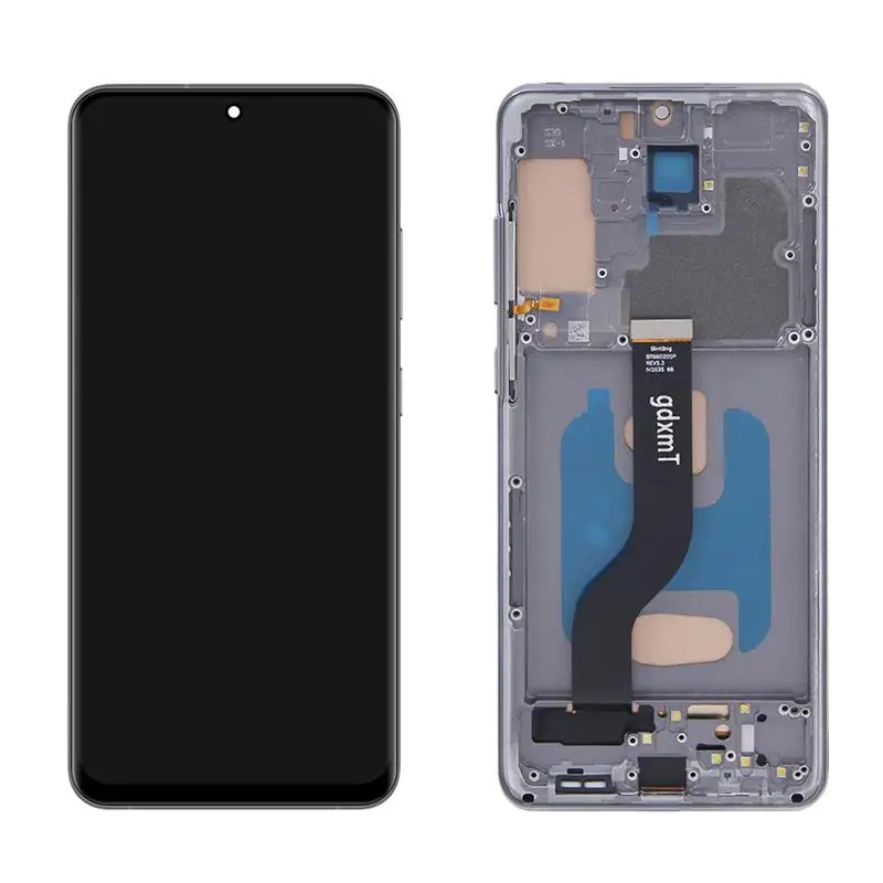 Top S20 Plus For Samsung Tested S20+ G985 G985F G985F/DS LCD Display Touch Screen Digitizer Assembly Replacement