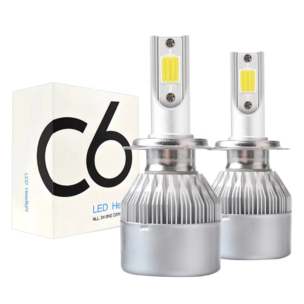 Car Lighting System C6   Headlight H1 H3 H7 H11 9005 Double Light H13 9004 9007 Double Light and Double Color H4   Headlight