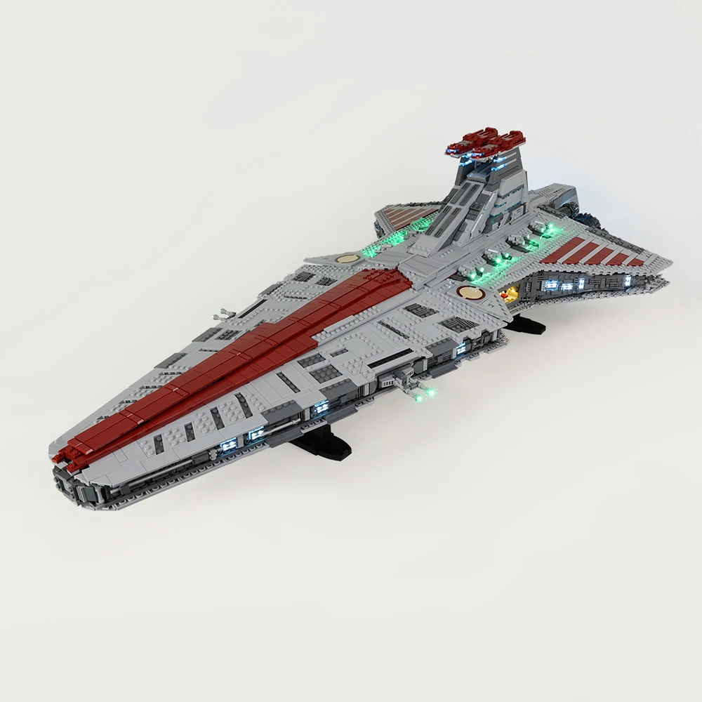 EASYLITE LED Light Set per Venator Class Republic Attack Cruiser 75367 modello da collezione mattoni giocattoli fai da te solo Kit di illuminazione