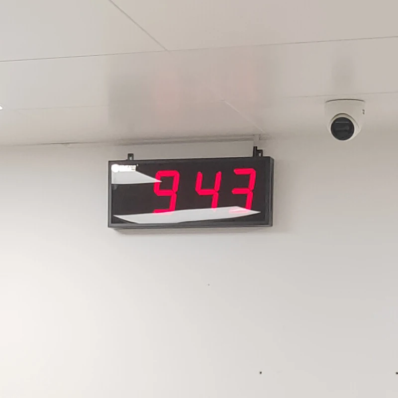 Picture 3: Red LED Electric Digital Clock Sport Stadium LED Clock Display Stadium