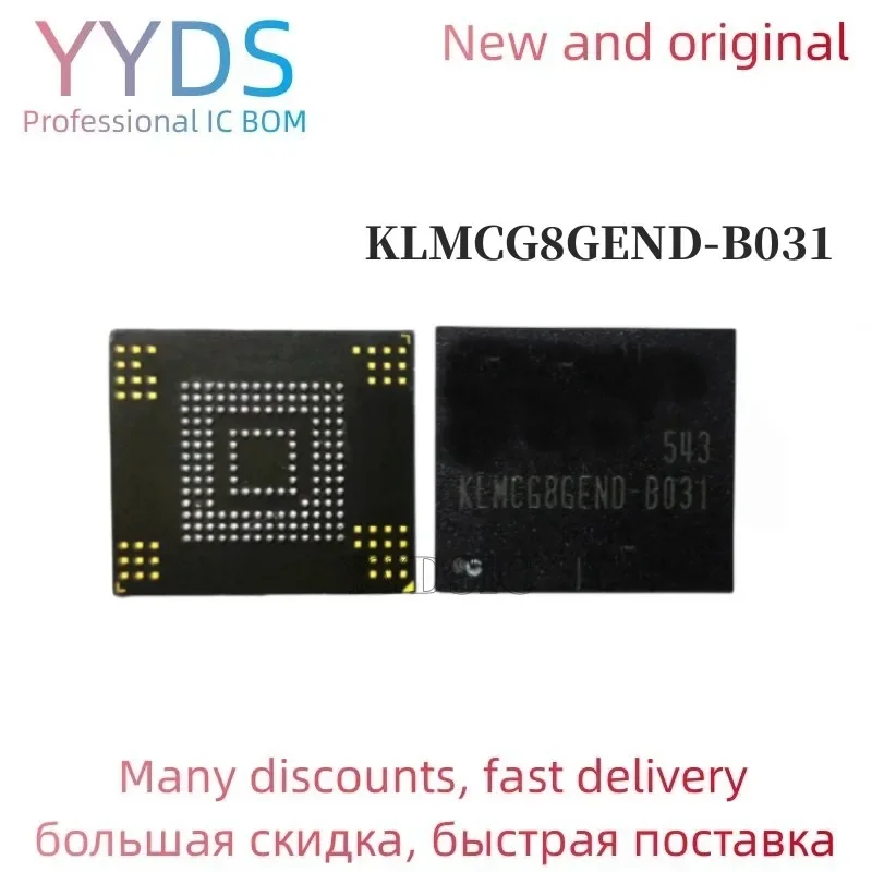 

KLMCG8GEND-B031 BGA 64G Storage chip KLMCG8GEND B031