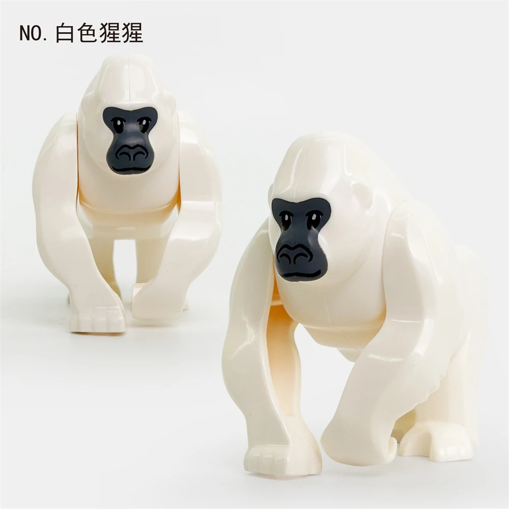 MOC City Tier-Bausteine Meerestier Killerwal Figuren Zoo-Set Zubehör Bausteine Kinderspielzeug Geschenk – Detail 19
