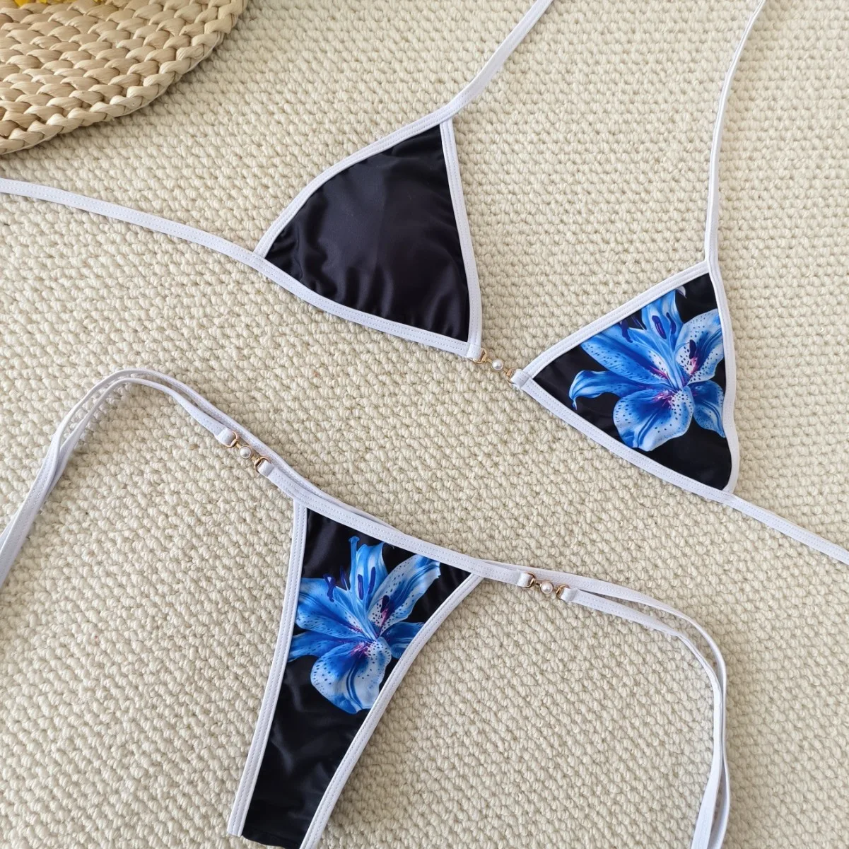 

Micro Bikinis 2026 Sexy Swimsuit Stripe Swimwear Women Thong Bikini Set Biquini Bathing Suit Print Swimming Suits Beachwear