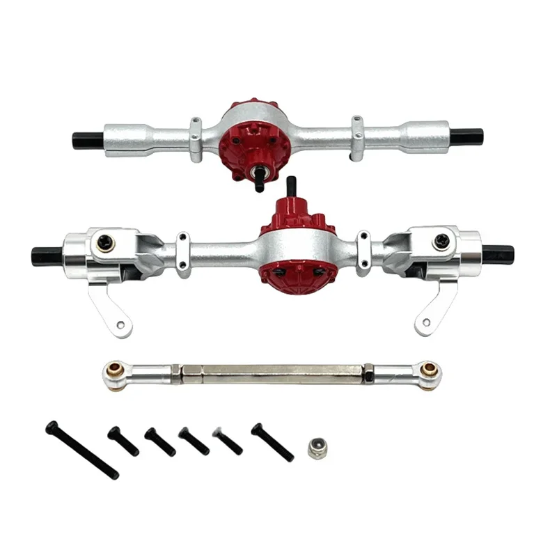 WPL C14 C24 C34 C44 C54 B14 B24用メタルフロントリアアクスルとドライブシャフトセット1/16 RCカーアップグレードパーツアクセサリー