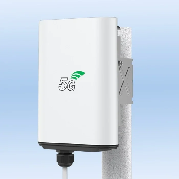 Roteador sem fio ao ar livre à prova d'água, longa distância, casa FWA, 5G Lte Cellular, CPE com cartão SIM, rede NSA