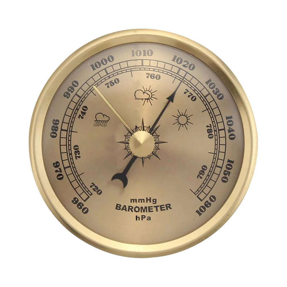 Household Weather Station Barometer Thermometer Hygrometer Wall Hanging Pressure Gauge Weather Station Hygrometer Indoor