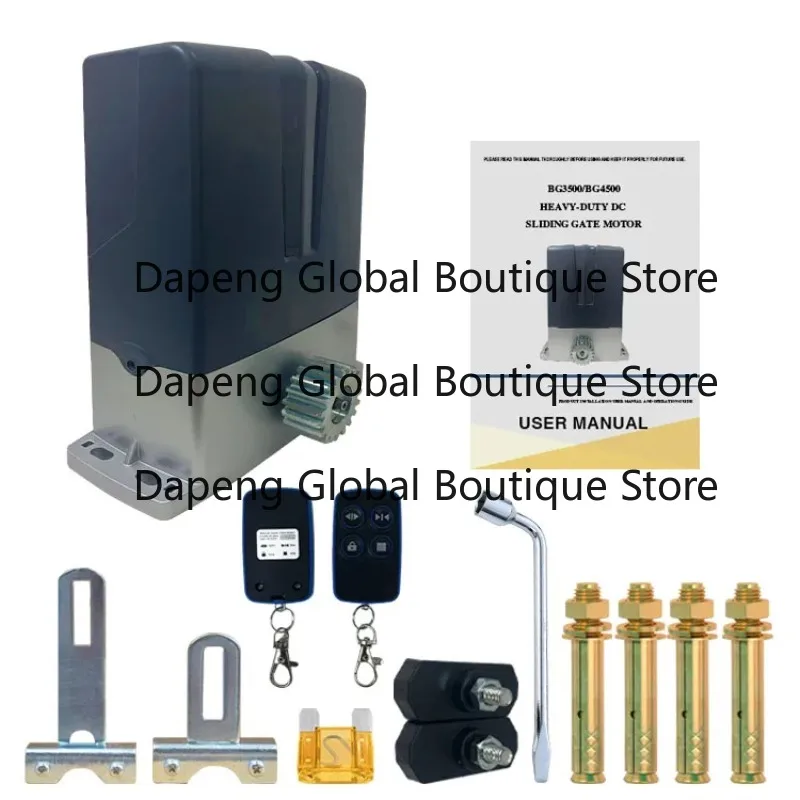 

Automatic Solar System DC36V Heavy Du-ty 3500KG 4500KG 6000KG Gate Motor Sliding Door Opener for Parks Garages Warehouses Malls