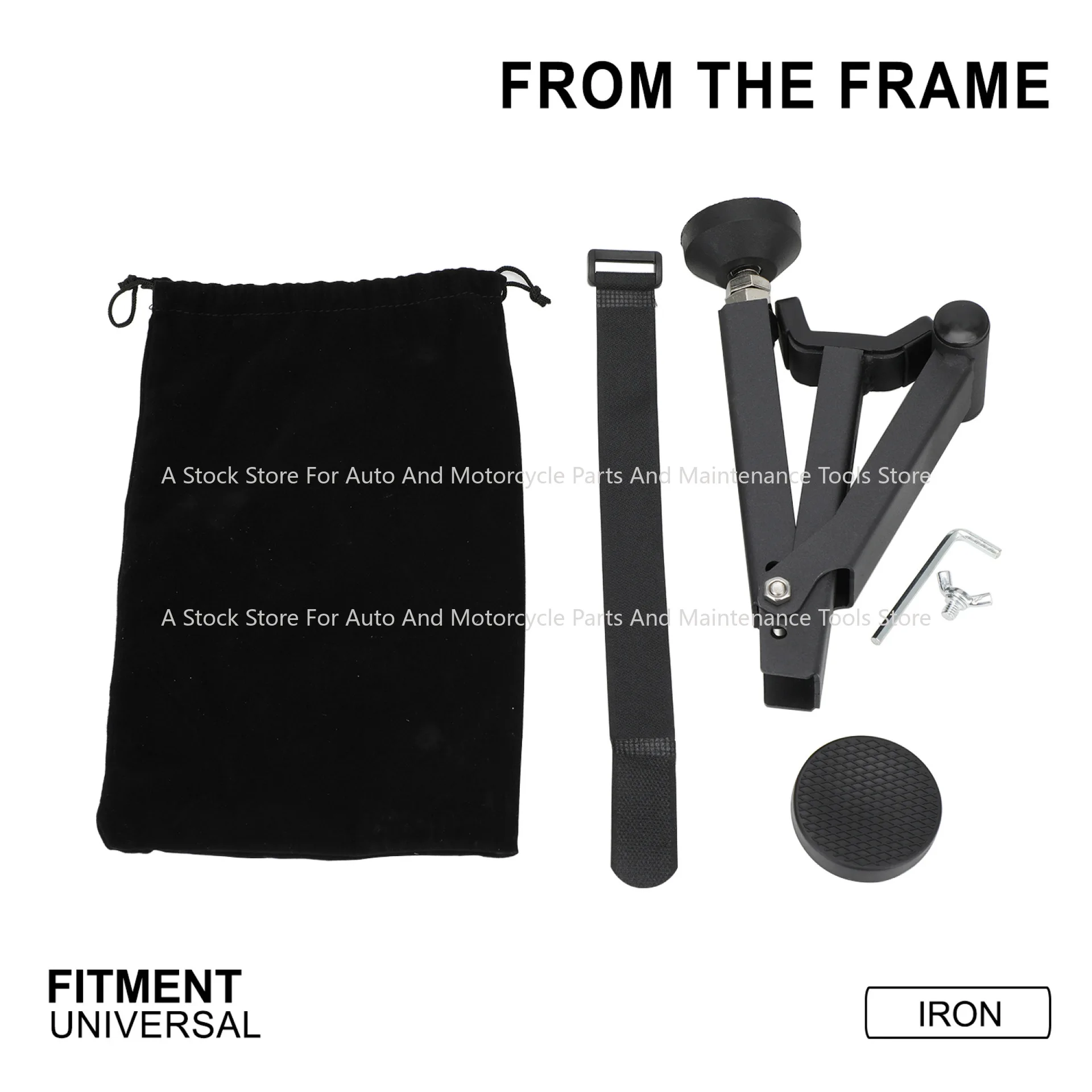 Off-road Heavy Machine Motorcycle Lifting Frame Foldable Rear Wheel Support  Frame Parking Stationary Maintenance