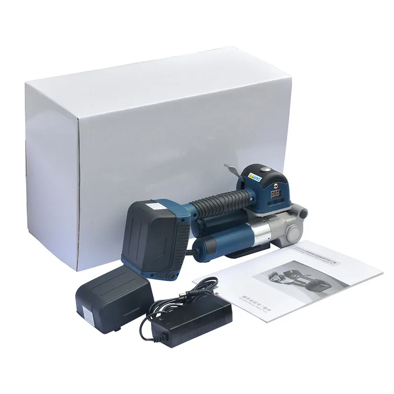 

DD19A Handheld Electric Strapping Machine Automatic PET PP Straps Seal Free Heat Sealing High Tension Bundling Tool