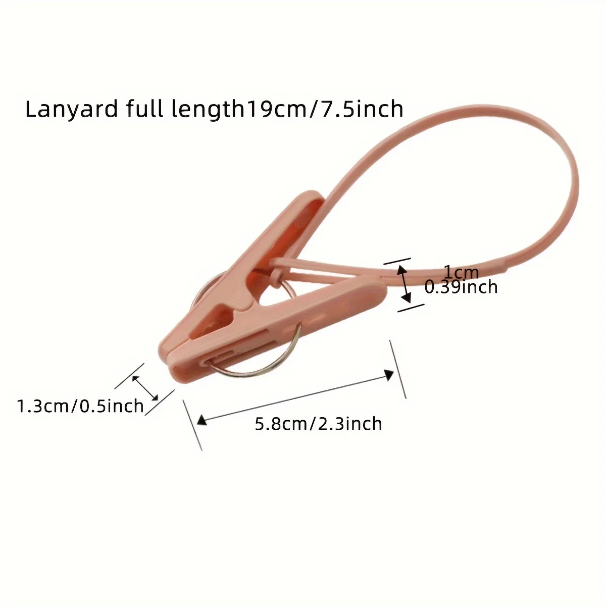 24 قطعة من مشابك الغسيل البلاستيكية المتينة، ومشابك الغسيل والألواح المحمولة للسفر المنزلي، وأساسيات حبل الغسيل