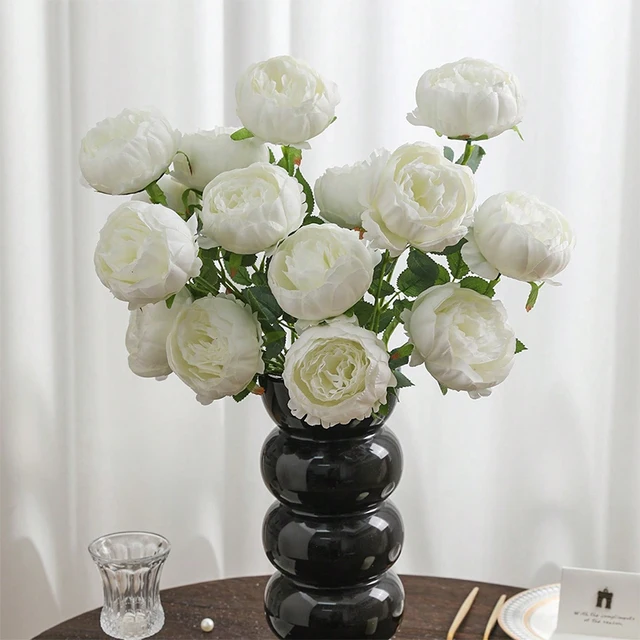 5/10Pcs Silk Artificial Rose Bouquet 35cm Fake Flower for Home Room Decor Wedding Bride Decorations DIY Vase Flower Arrangement 3 5/10Pcs Silk Artificial Rose Bouquet 35cm Fake Flower for Home Room Decor Wedding Bride Decorations DIY Vase Flower Arrangement 3