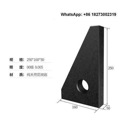 00 Grade High Precision Measuring gauging instrument Marble Square Vertical Right Angle Ruler Granite Parallel Ruler