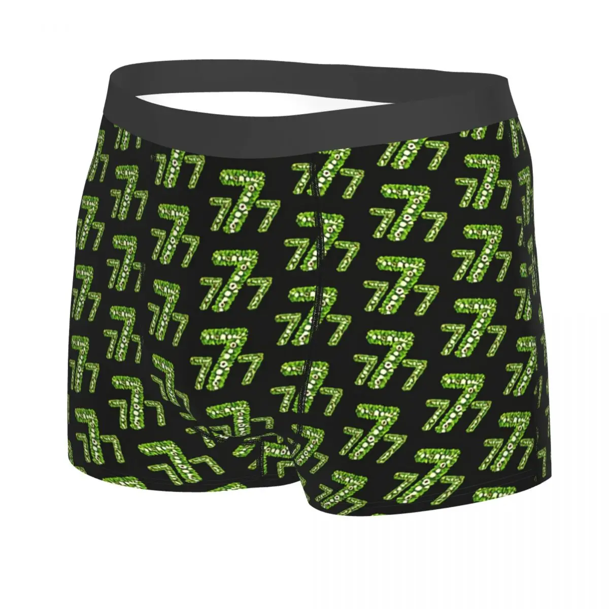 Lucky Angel Number 777 Man's Boxer Briefs Underwear Hasbulla Magomedov Highly Breathable High Quality Sexy Shorts Gift Idea