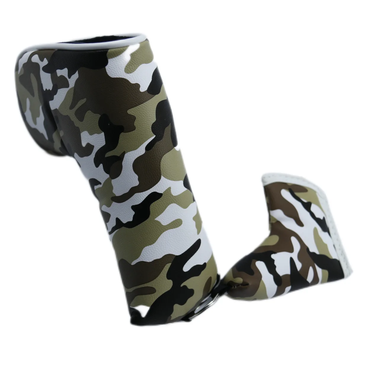 Camouflage Mother & Child Golf Putter Headcover Straight Putter Head Cover Golf Club Protective Sleeve In Stock
