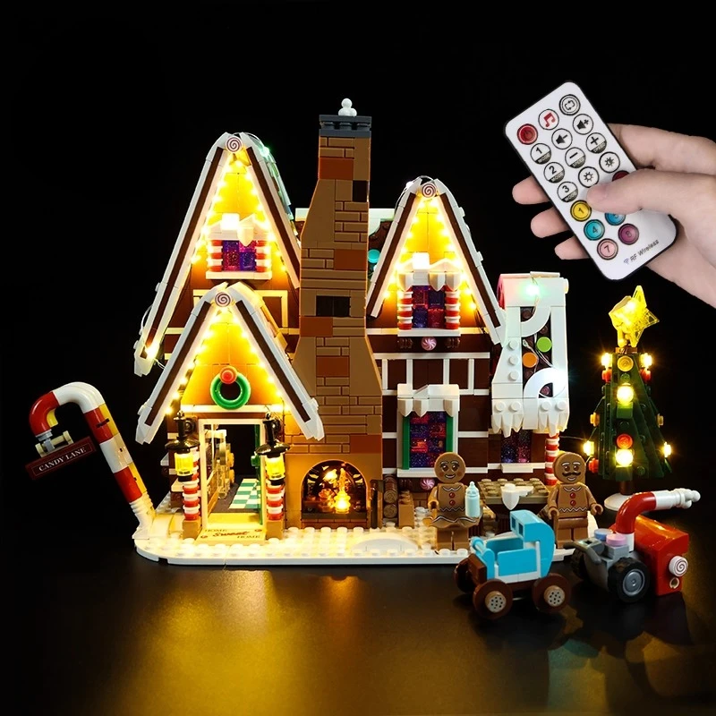

LED Lighting Set Suitable for LEGO Gingerbread House 10267 (Not Including Building Blocks)