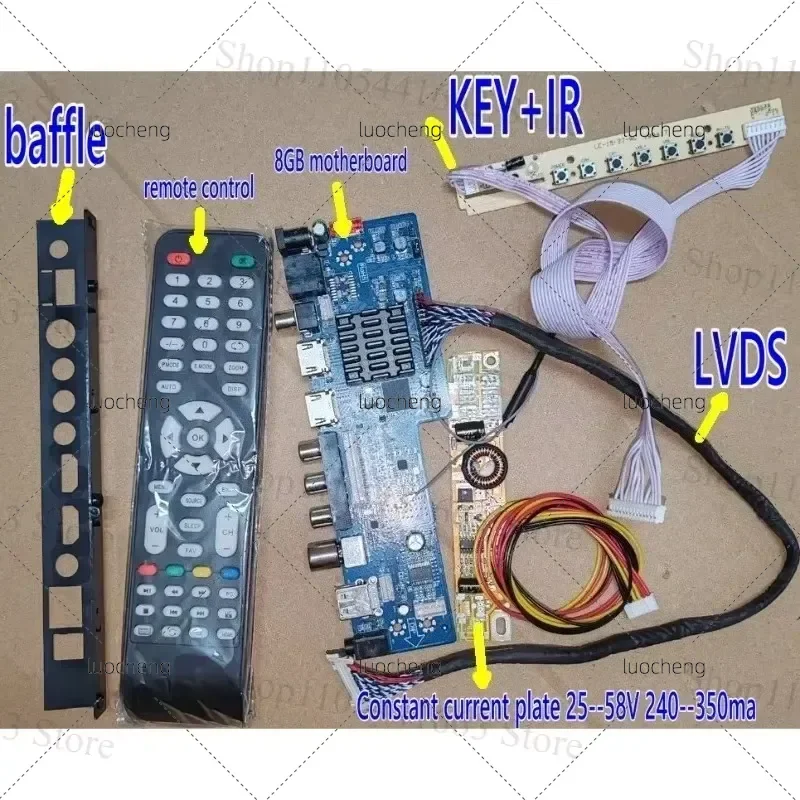 For S368A1.5 For S368LA1.5 WiFi Network Smart TV Motherboard Android 9.0 Main Board Replacement