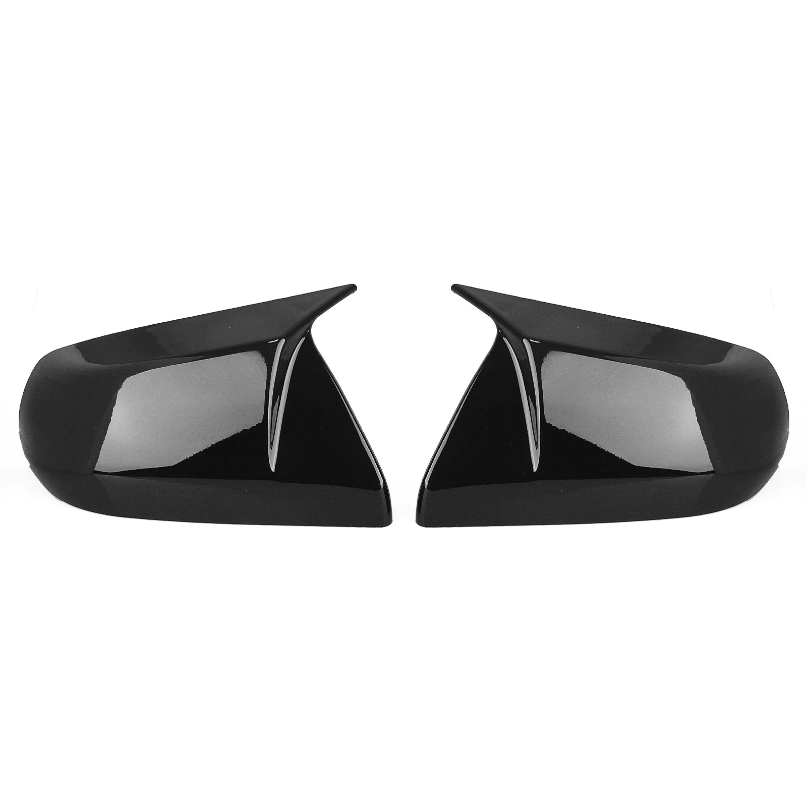 For Cadillac CT4 ATS 2013-2024 Sedan 4 Door Rear View Mirror Cover Gloss Black Exterior Side Rearview Shell Cap Add On