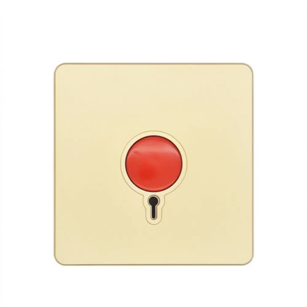 86 Type Emergency Call Switch For For DG ALIFU Elderly SOS Alert System Panic Button Wall Panel Industrial Safety